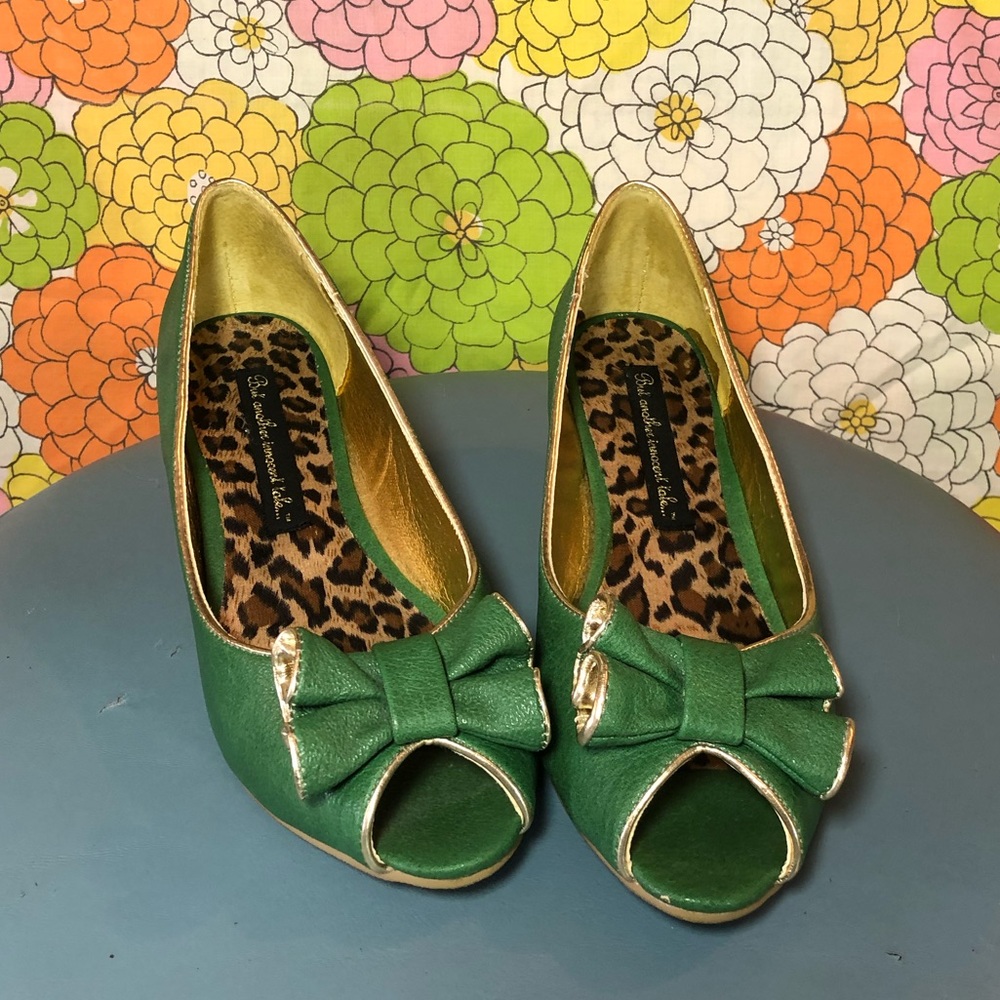 BAIT Footwear Green Jenny Pump